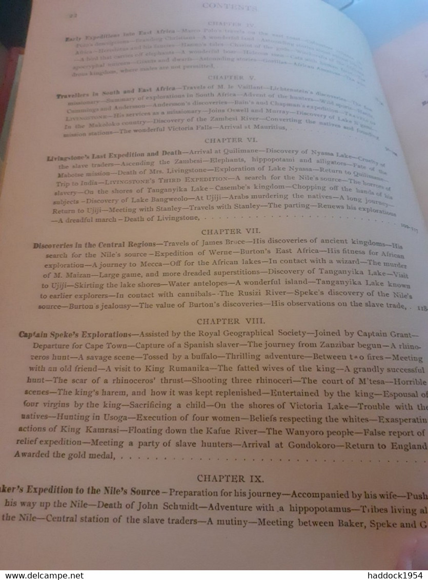 Heroes Of The Dark Continent And How STANLEY Found EMIN PASHA J.W.BUEL R.s. Peale And Co 1890 - Afrique