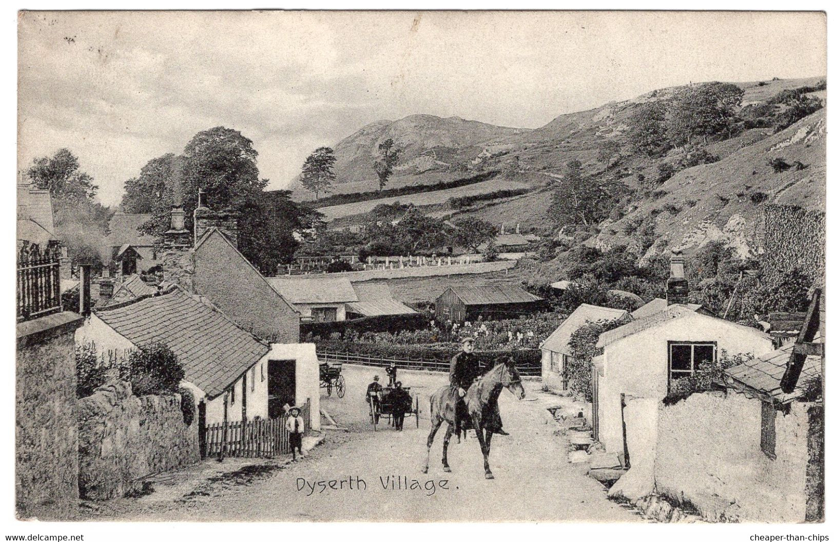 DYSERTH Village - Man On A Horse Added - Flintshire