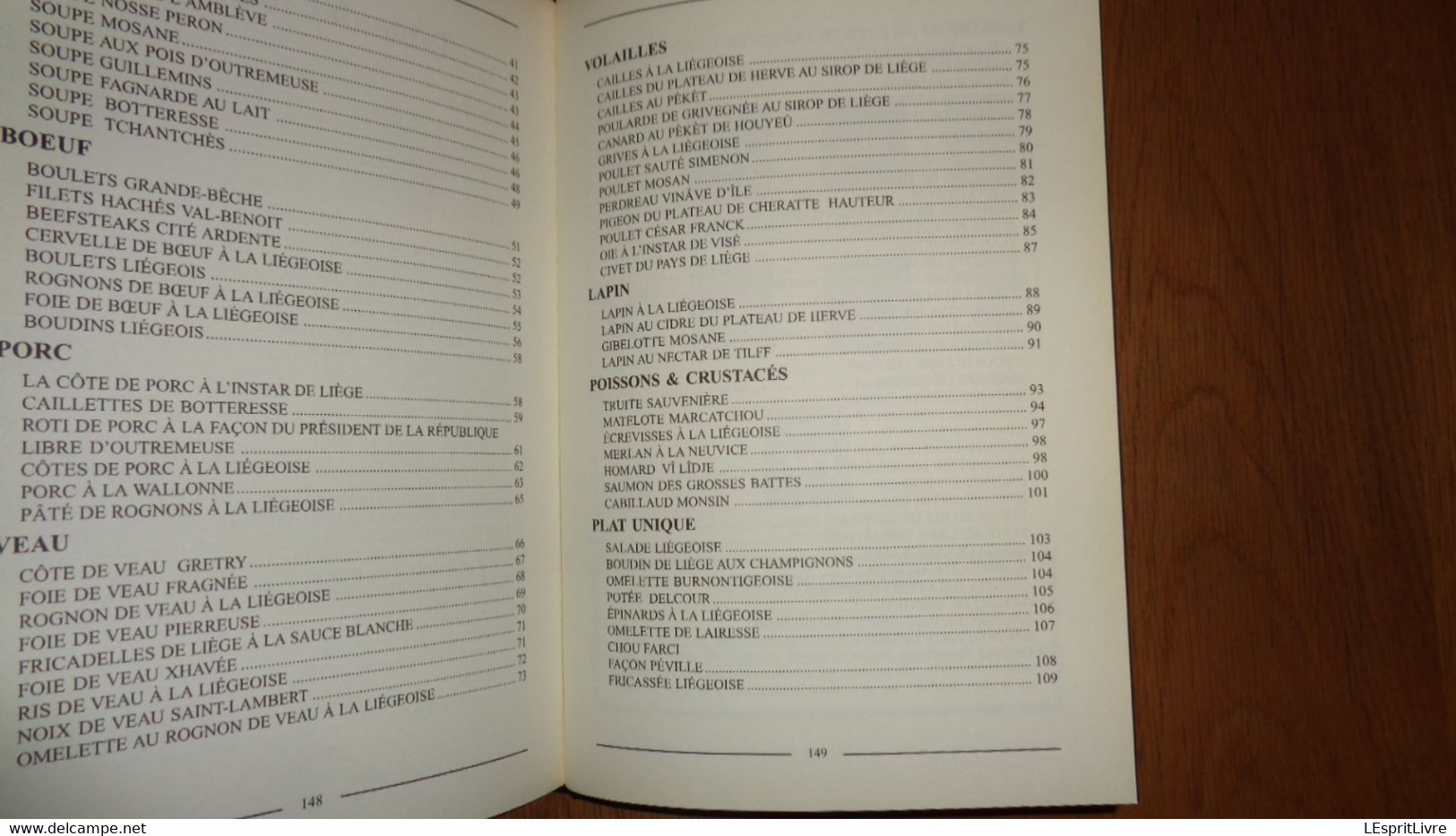QUAND LE PAYS DE LIEGE SE MET A TABLE Volume 2 Delairesse Régionalisme Gastronomie Cuisine Herve Ardenne Recettes Plats - Belgique