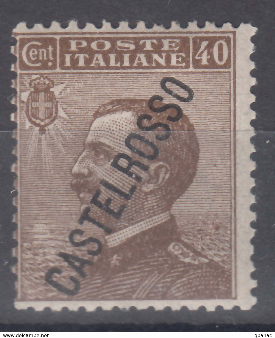 Italy Colonies Castelrosso 1924 Sassone#20 Mint Never Hinged - Castelrosso