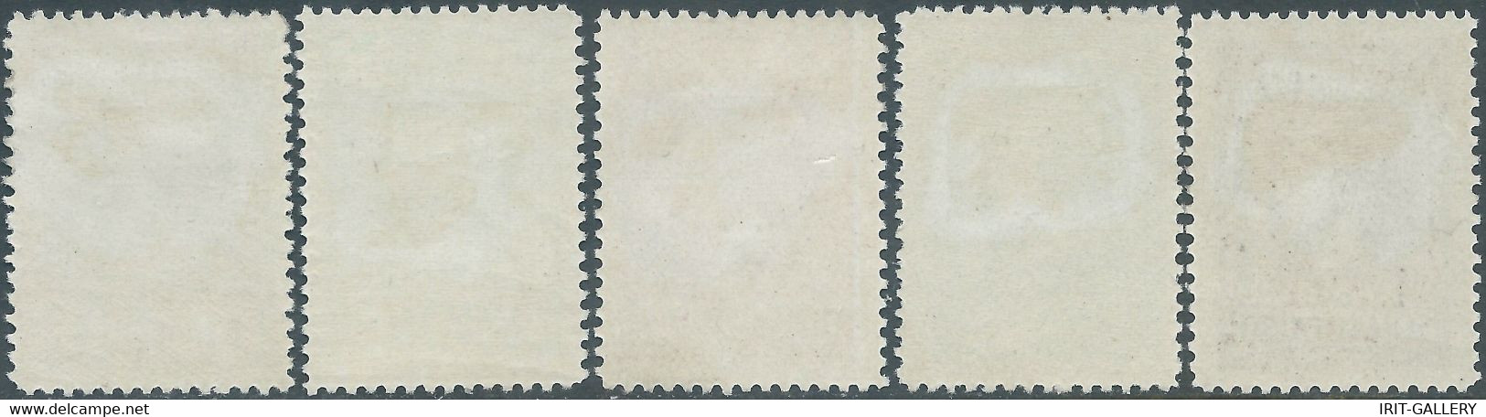 GRECIA-Greece-Grèce,( Samos )1912 Hermes - Lithographic Print,1L-5L-10L-25L-50L,Trace Of Hinged,Gum - Samos