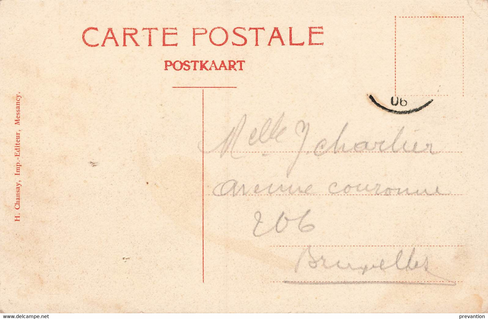 MESSANCY - Côté D'Hart - Carte Circulé En 1906 - Messancy