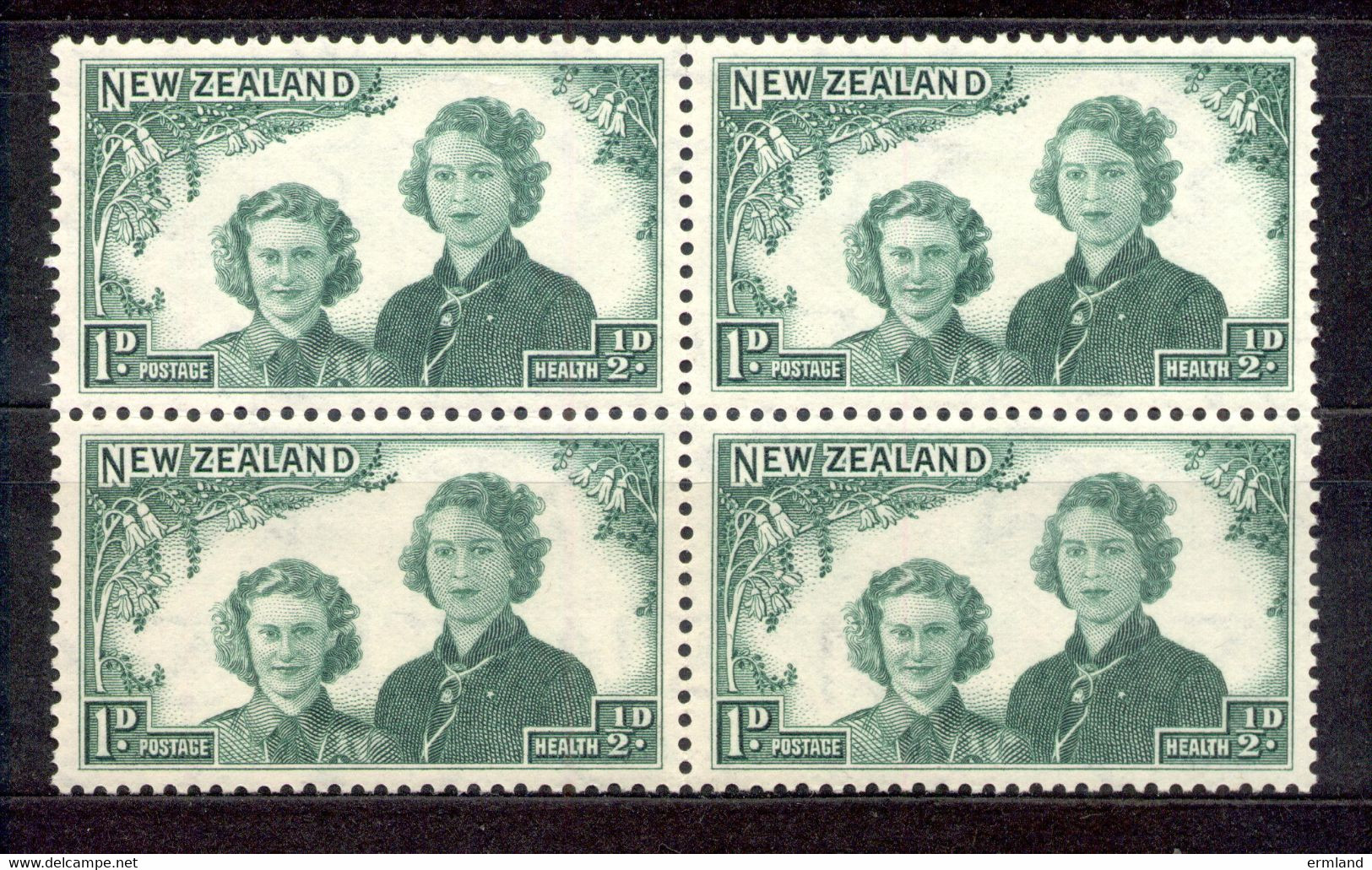 Neuseeland New Zealand 1944 - Michel Nr. 4 X 278 ** - Ongebruikt