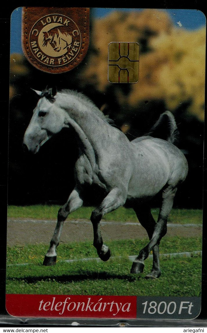 HUNGARY 2003 PHONECARD HORSES USED VF!! - Paarden