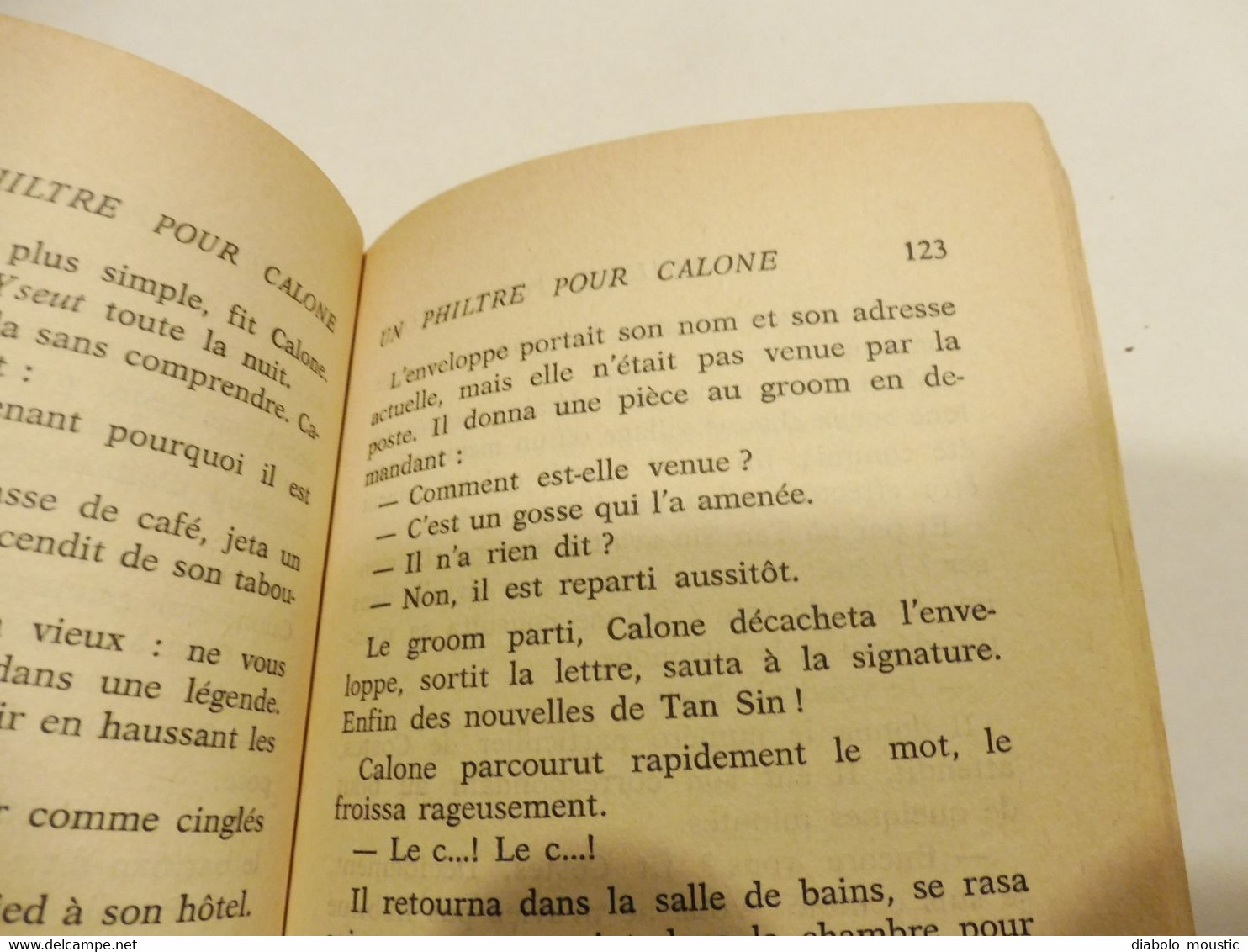 1968  UN PHILTRE POUR CALONE  - par Alain Page (éditions Fleuve Noir )