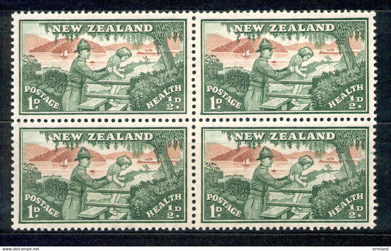 Neuseeland New Zealand 1946 - Michel Nr. 4 X 293 ** - Neufs