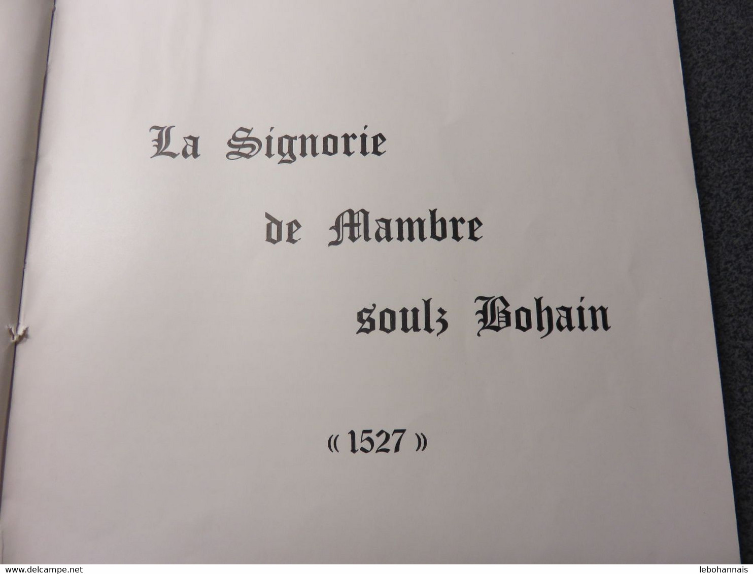 Membre Sur Semois  Régionalisme Semois Ardennnes Bohan Vicinal Tram Pont Moulin  Seigneurs De Bohan - Non Classés