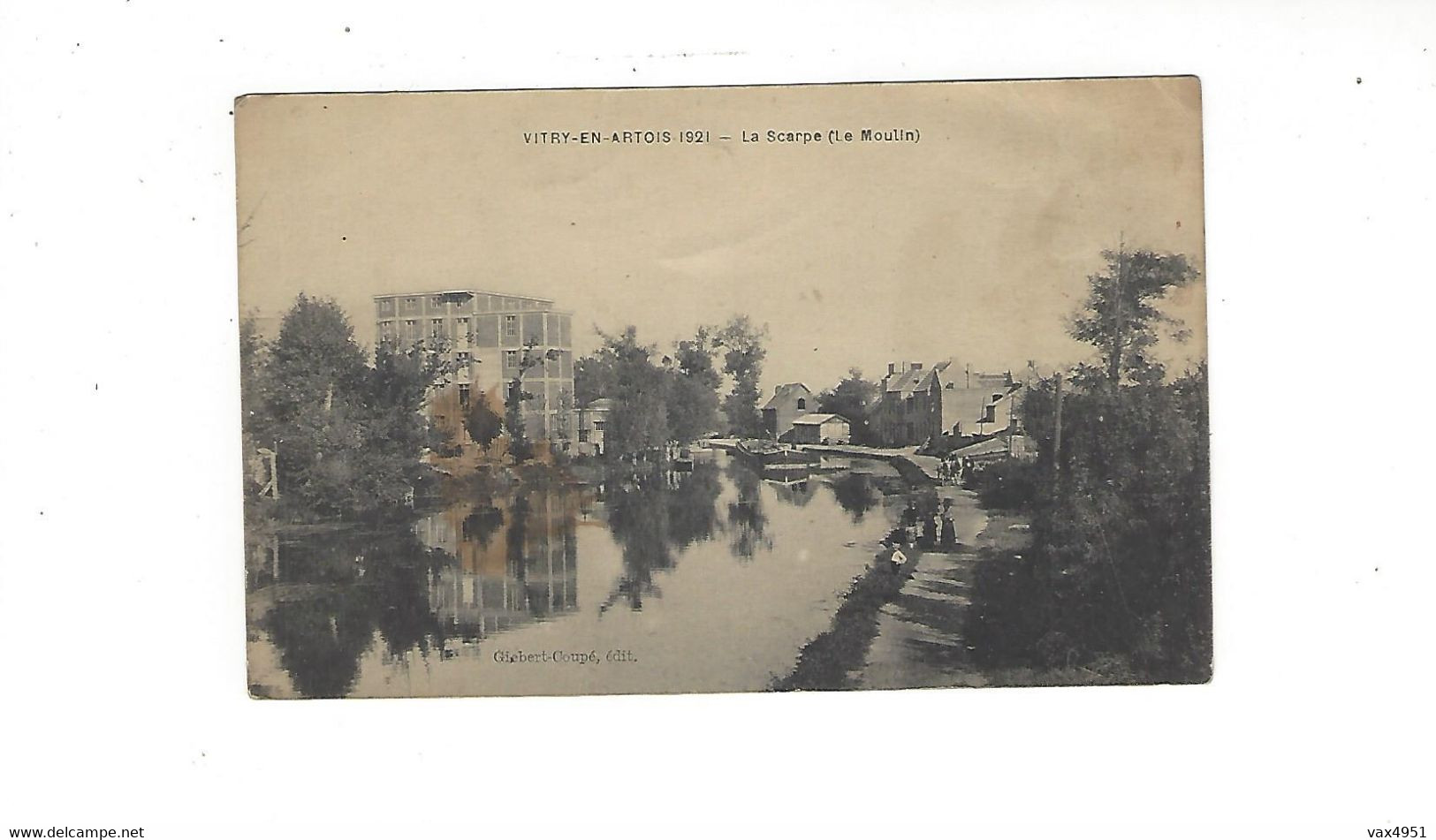 VITRY EN ARTOIS  LA SCARPE  LE MOULIN         ***    RARE  A  SAISIR *** - Vitry En Artois