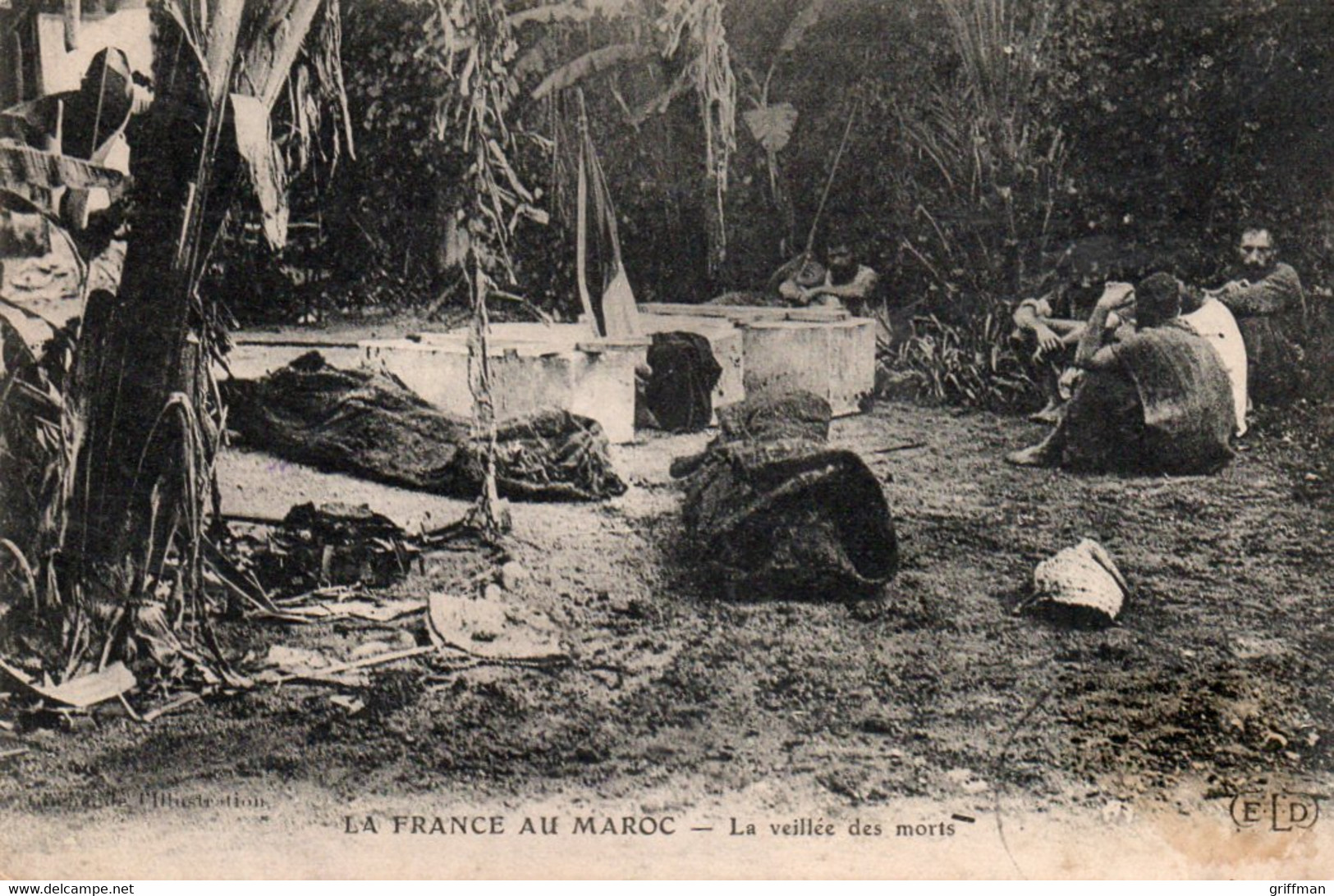 LA FRANCE AU MAROC LA VEILLEE DES MORTS 1913 TBE - Casablanca