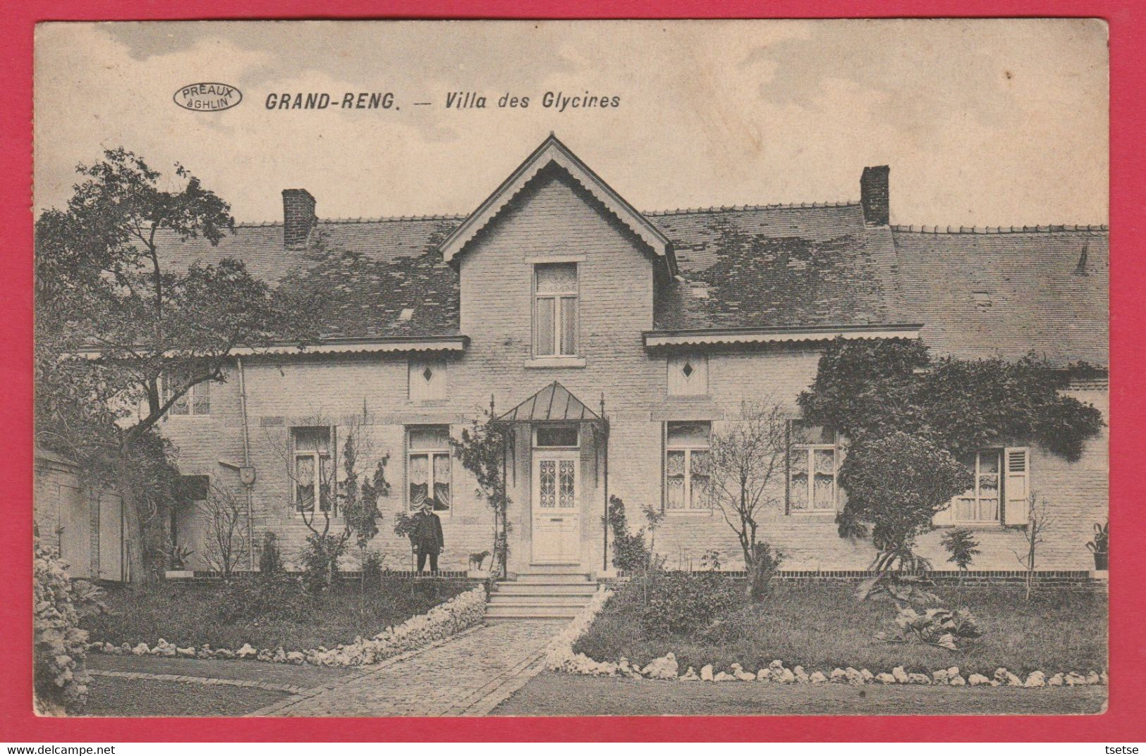 Grand-Reng - Villa Des Glycines - 1913 ( Voir Verso ) - Erquelinnes