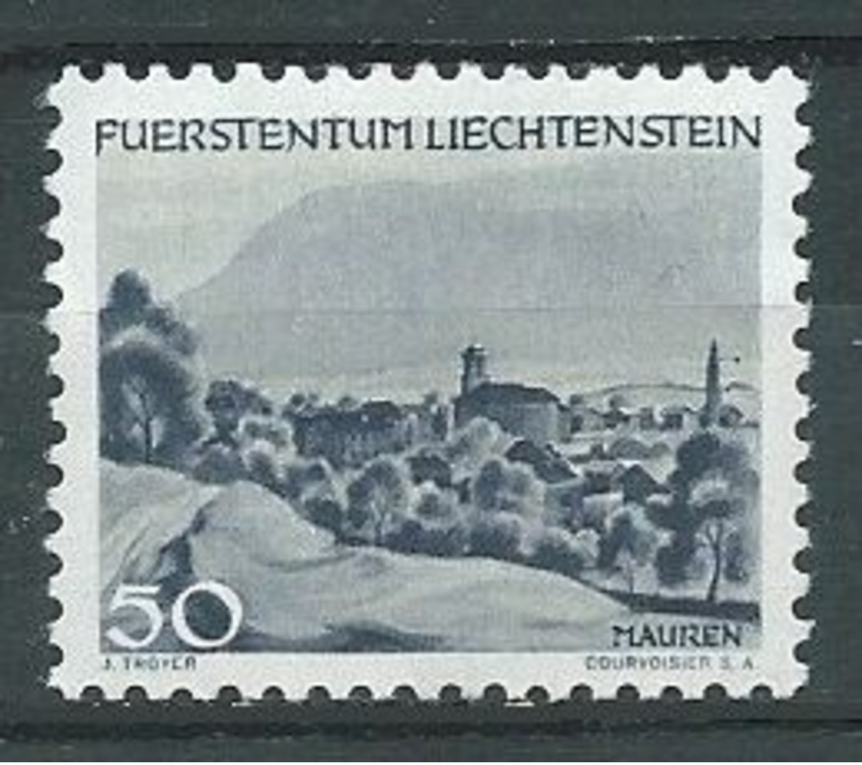 Liechtenstein YT N°207 Mauren Neuf/charnière * - Unused Stamps