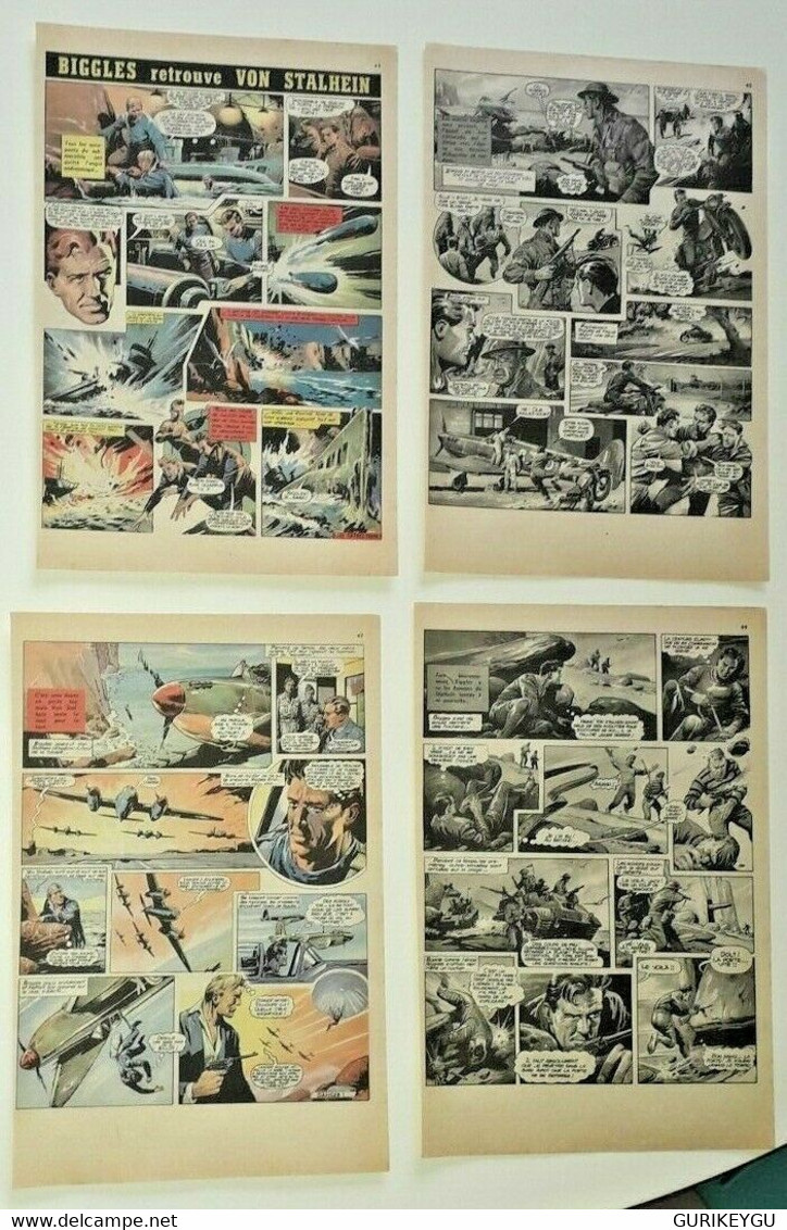 Rarissime Pages Bd BIGGLES Aux îles Bahamas Années 1960/1963 SAGE EO Rarissime Pages Bd BIGGLES Aux îles Bahamas Années - Sagédition