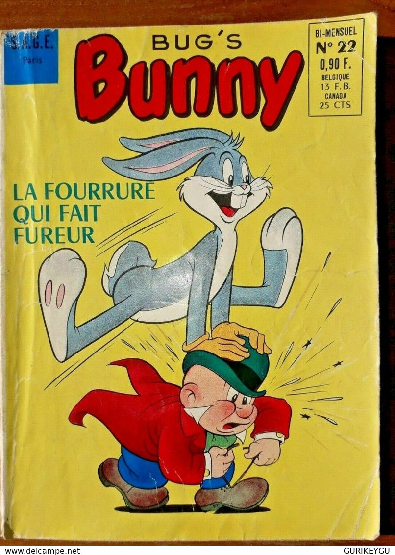 Bd Bug's Bunny N° 22 SAGE 1963 Daffy SYLVESTRE ET TITI Bip-bip COCHONNET Elmer - Sagédition