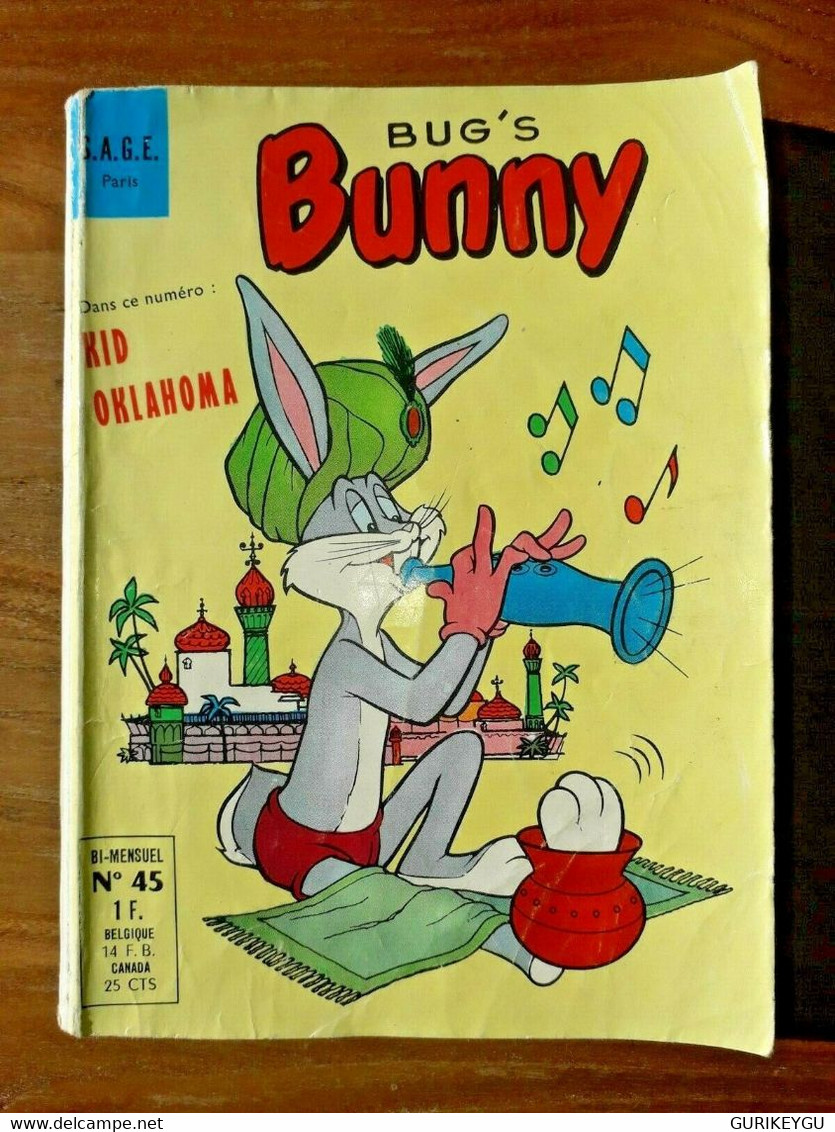 Bd Bug's Bunny N° 45 SAGE 1964 Daffy SYLVESTRE ET TITI Bip-bip COCHONNET Elmer - Sagédition