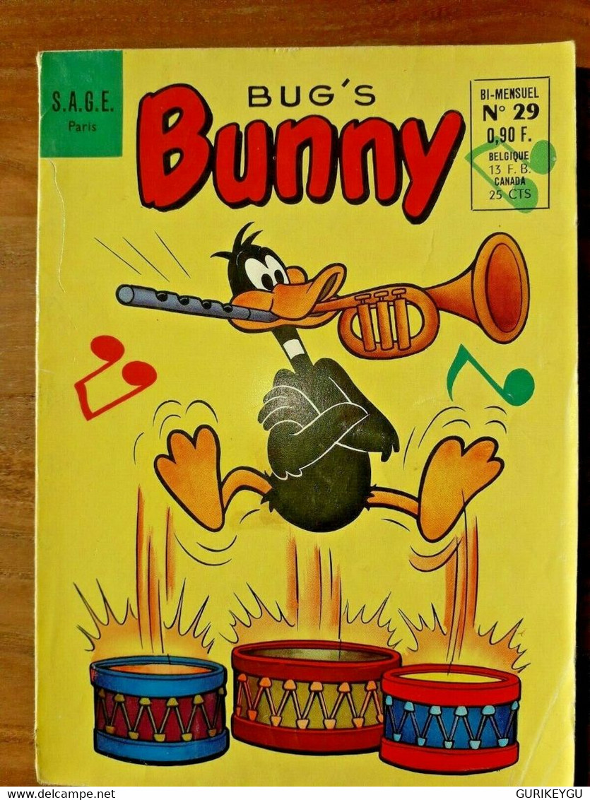 Bd Bug's Bunny N° 29 SAGE 1963 Daffy SYLVESTRE ET TITI Bip-bip COCHONNET Elmer - Sagédition