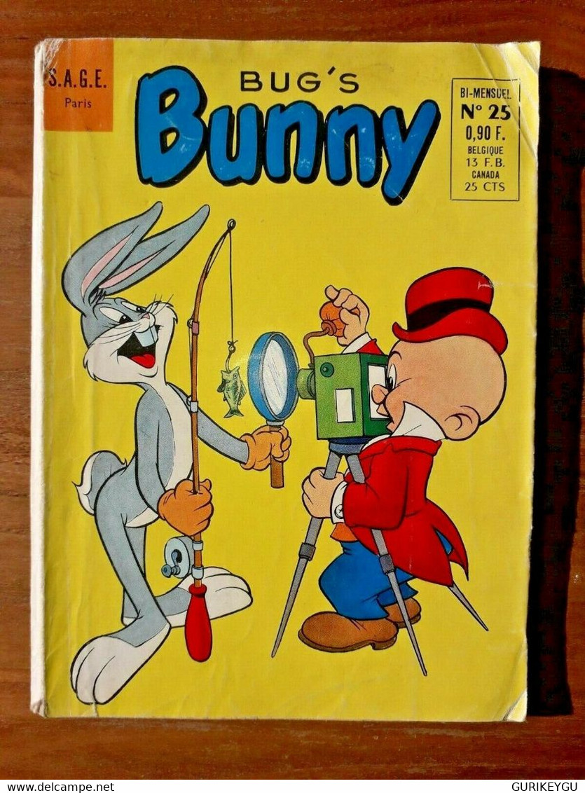 Bd Bug's Bunny N° 25 SAGE 1963 Daffy SYLVESTRE ET TITI Bip-bip COCHONNET Elmer - Sagédition