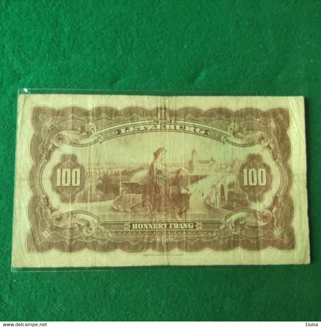 LUSSEMBURGO 100 FRANCS 1944 - Luxemburg