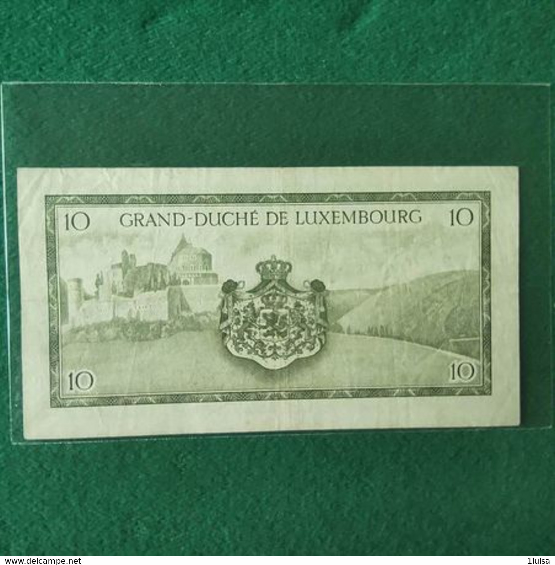 LUSSEMBURGO 10 FRANCS 1944 - Lussemburgo