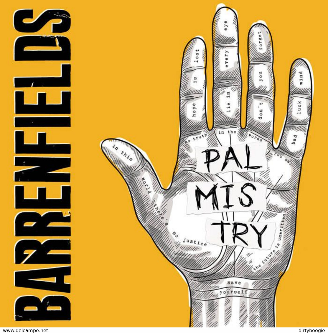 BARRENFIELDS - Palmistry - LP - Spanish Punk - MASS PRODUCTIONS - Punk