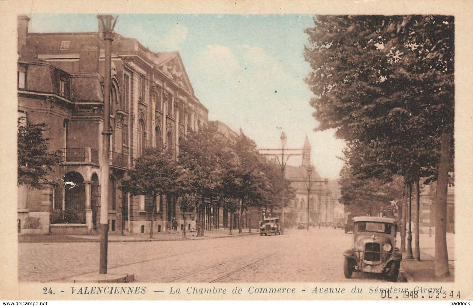 VALENCIENNES : LA CHAMBRE DE COMMERCE - AVENUE DU SENATEUR GERARD - Valenciennes