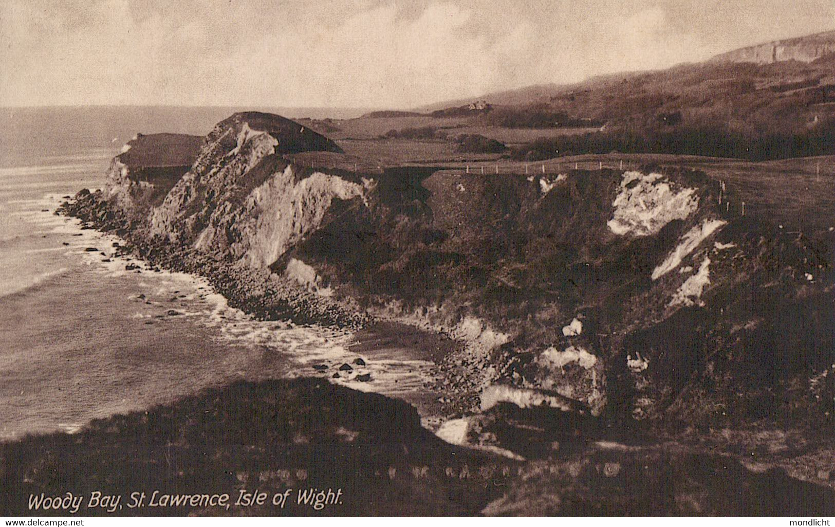 Woody Bay, St. Lawrence, Isle Of Wight. (1913) - Ventnor