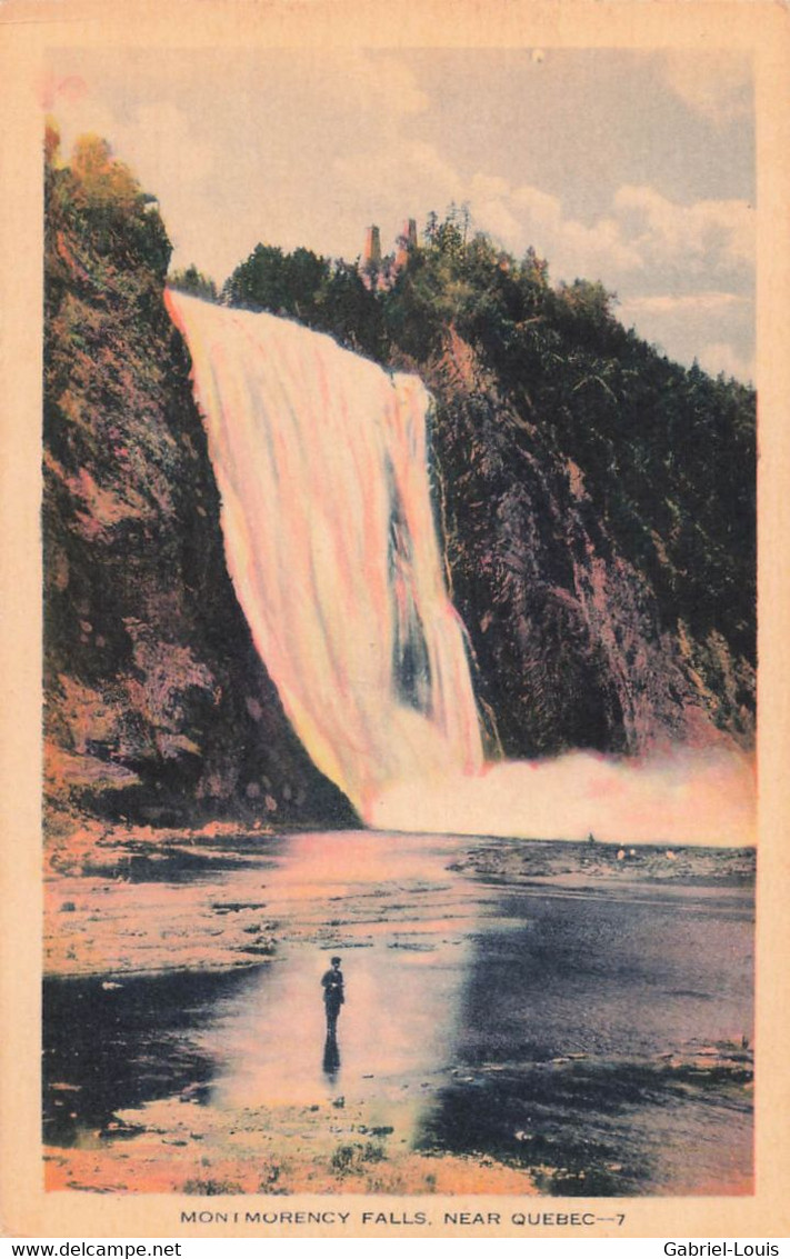 Mont Morency Falls Near Quebec - Québec - Les Rivières