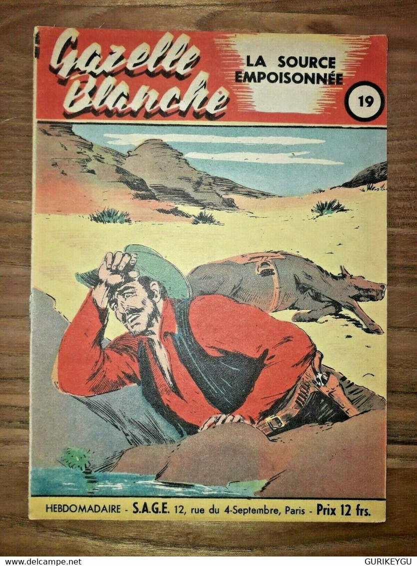 GAZELLE BLANCHE  N° 19 SAGE  01/11/1949  BIEN   EO - Sagédition