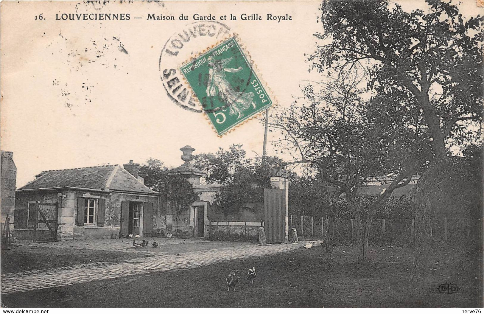 LOUVECIENNES - Maison Du Garde Et La Grille Royale - Louveciennes