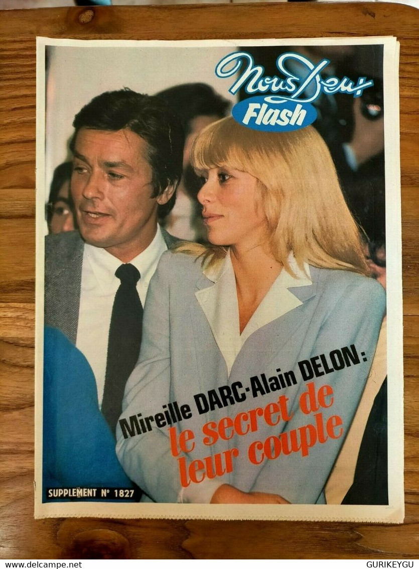 Nous Deux Flash 1827 Lucky Luke MIREILLE DARC Alain DELON NIKKA COSTA 1982 - Sagédition