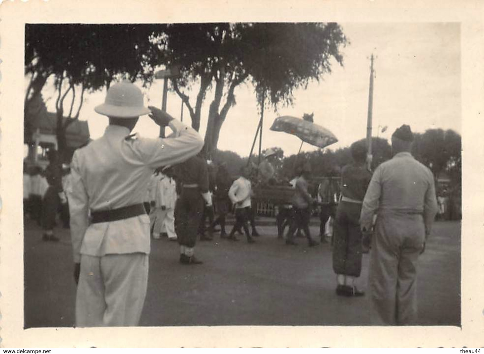 ¤¤  -  CAMBODGE  -   Cliché Du Roi Lors D'une Fête Le 15 Novembre 1948   -  Voir Description       -  ¤¤ - Cambodge