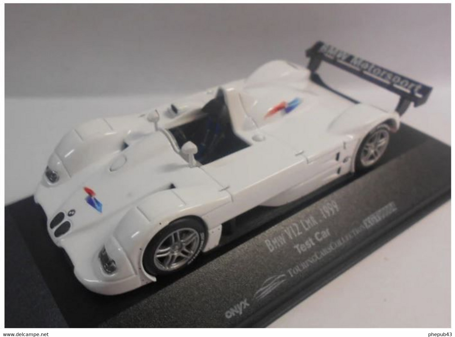 BMW V12 LMR - BMW Motorsport - Test Car - 1999 - White - Onyx - Onyx