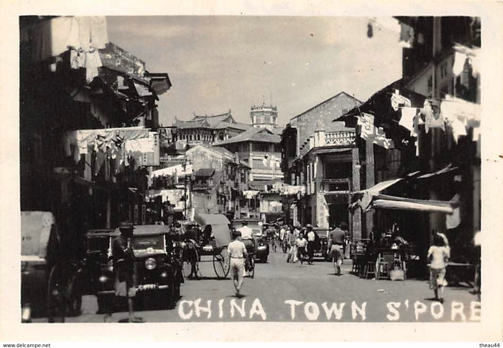 ¤¤  -  CHINE  -   Cliché  -  CHINA  -  Town S'pore Le 2 Ou 3 Mars 1948   -  Voir Description       -  ¤¤ - China