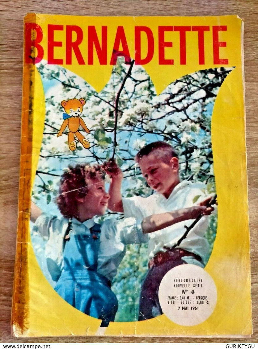 BERNADETTE N° 4 MOUTACHE Et TROTTINETTE Calvo Claude Dubois 7/05/1961 - Sagédition