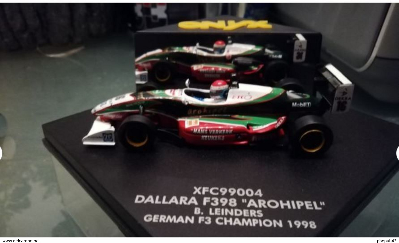 Dallara F398 - Bas Leinders - Champion FIII Allemagne 1998 #16 - Onyx - Onyx