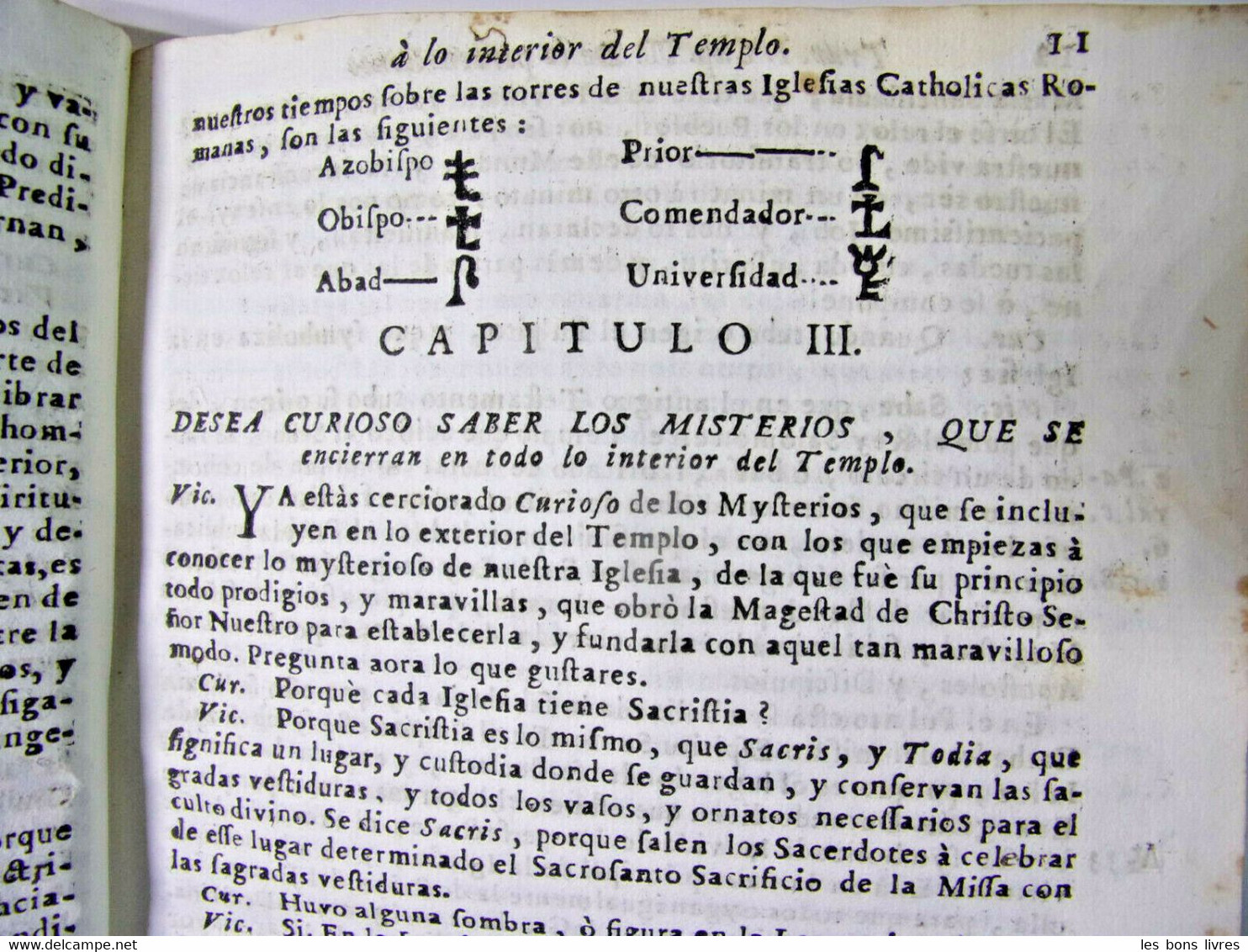 1769. El porque de todas las ceremonias de la iglesia, y sus mysterios