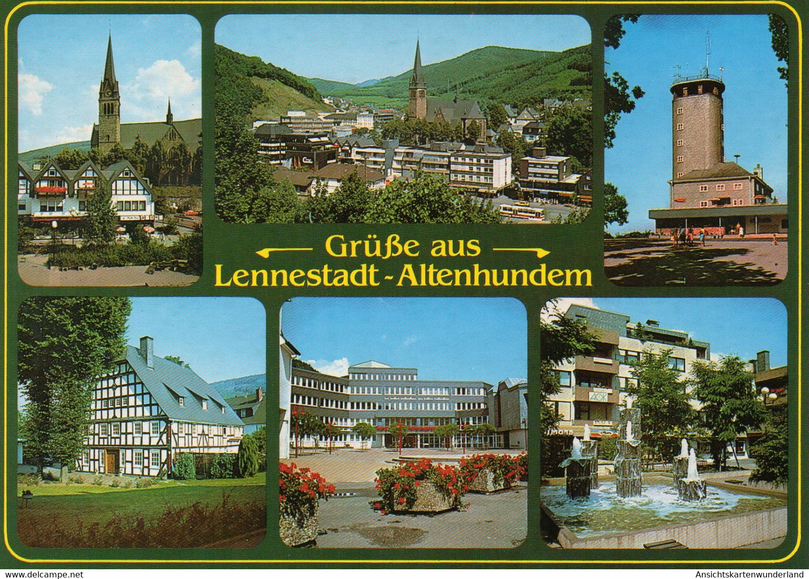 011266  Grüsse Aus Lennestadt-Altenhundem - Mehrbildkarte - Lennestadt