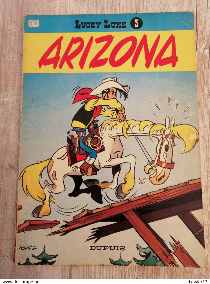 Bande Dessinée - Lucky Luke 3 - Arizona (1969) - Lucky Luke