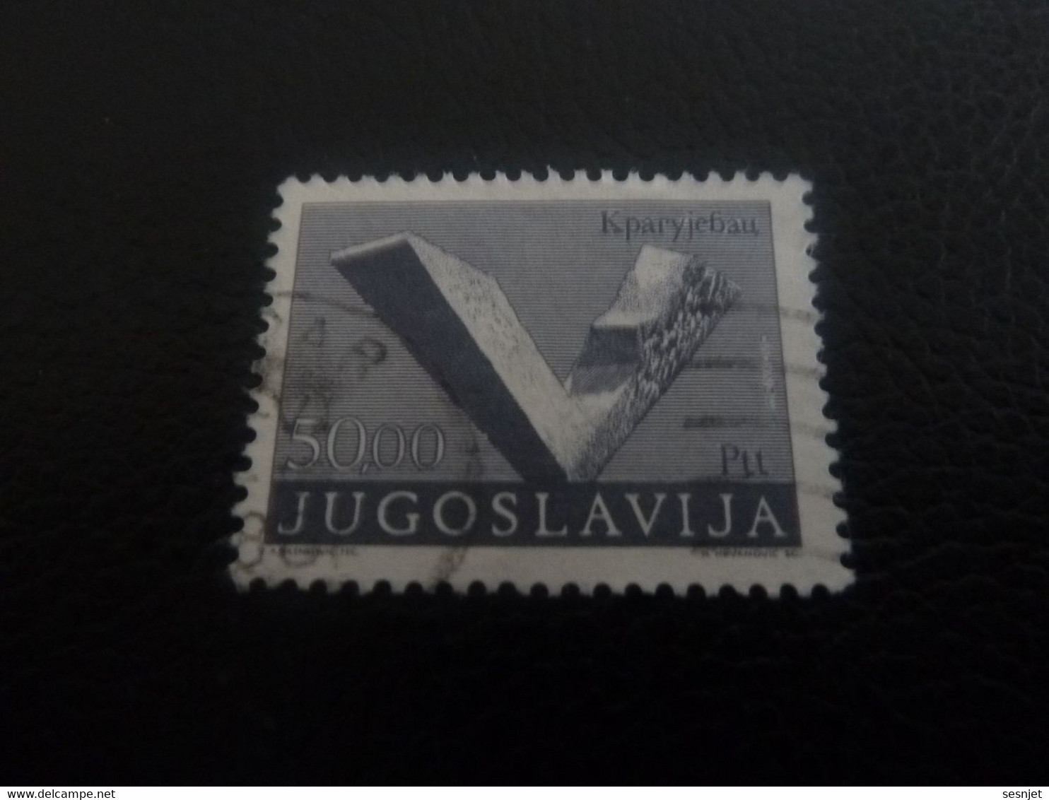 Ptt - Jugoslavija - Kparyjebau - Val 50.00 - Gris-noir - Oblitéré - - Usados