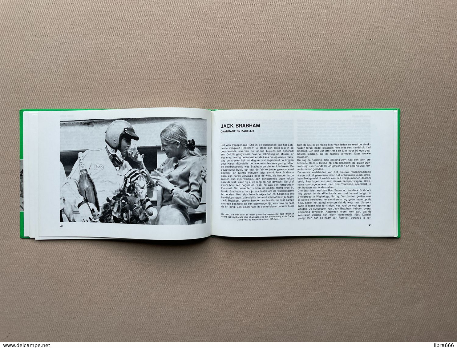 BEROEMDE AUTOCOUREURS Deel 1 - Hans Ebeling - (1968) - 87 pages.