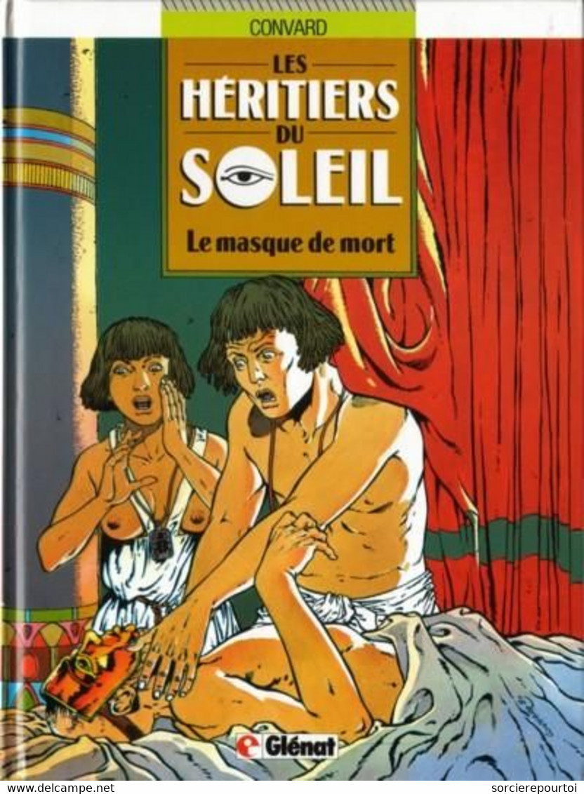 Les Héritiers Du Soleil 1 Le Masque De Mort - Convard - Glénat - EO 10/1986 - TBE - Héritiers Du Soleil, Les