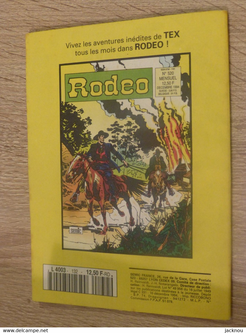 RODEO  Spécial   N°132  (tex) - Rodeo