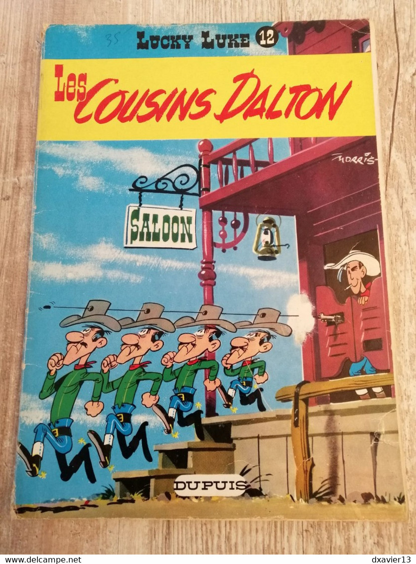 Bande Dessinée - Lucky Luke 12 - Les Cousins Dalton (1969) - Lucky Luke