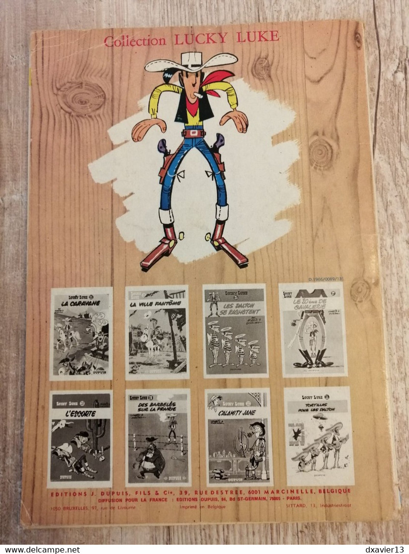 Bande Dessinée - Lucky Luke 12 - Les Cousins Dalton (1969) - Lucky Luke