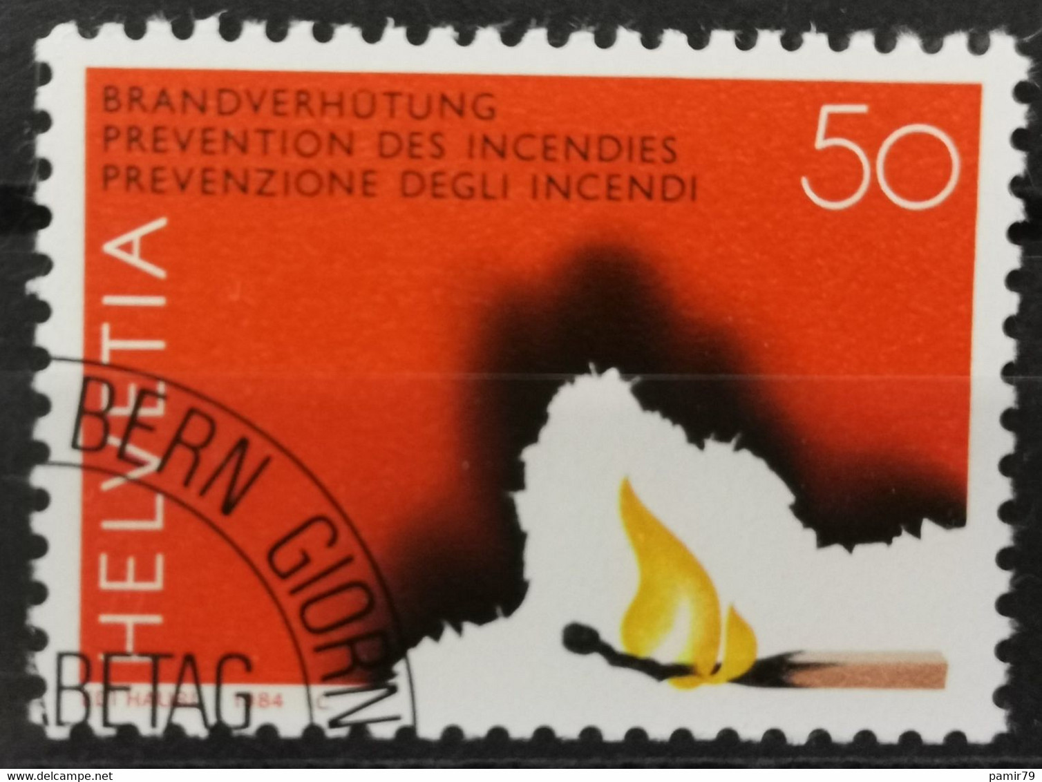 1984 Brandverhütung ET - Stempel MiNr: 1283 - Used Stamps