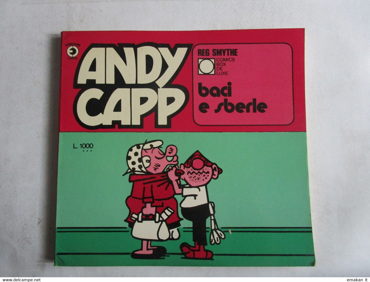 # ANDY CAPP N 32 / 1978 / COMICS BOX DE LUXE / BACI E SBERLE - First Editions