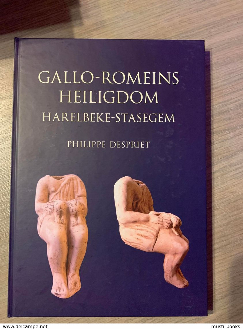 (HARELBEKE) Gallo-Romeins Heiligdom. Harelbeke-Stasegem. - Harelbeke