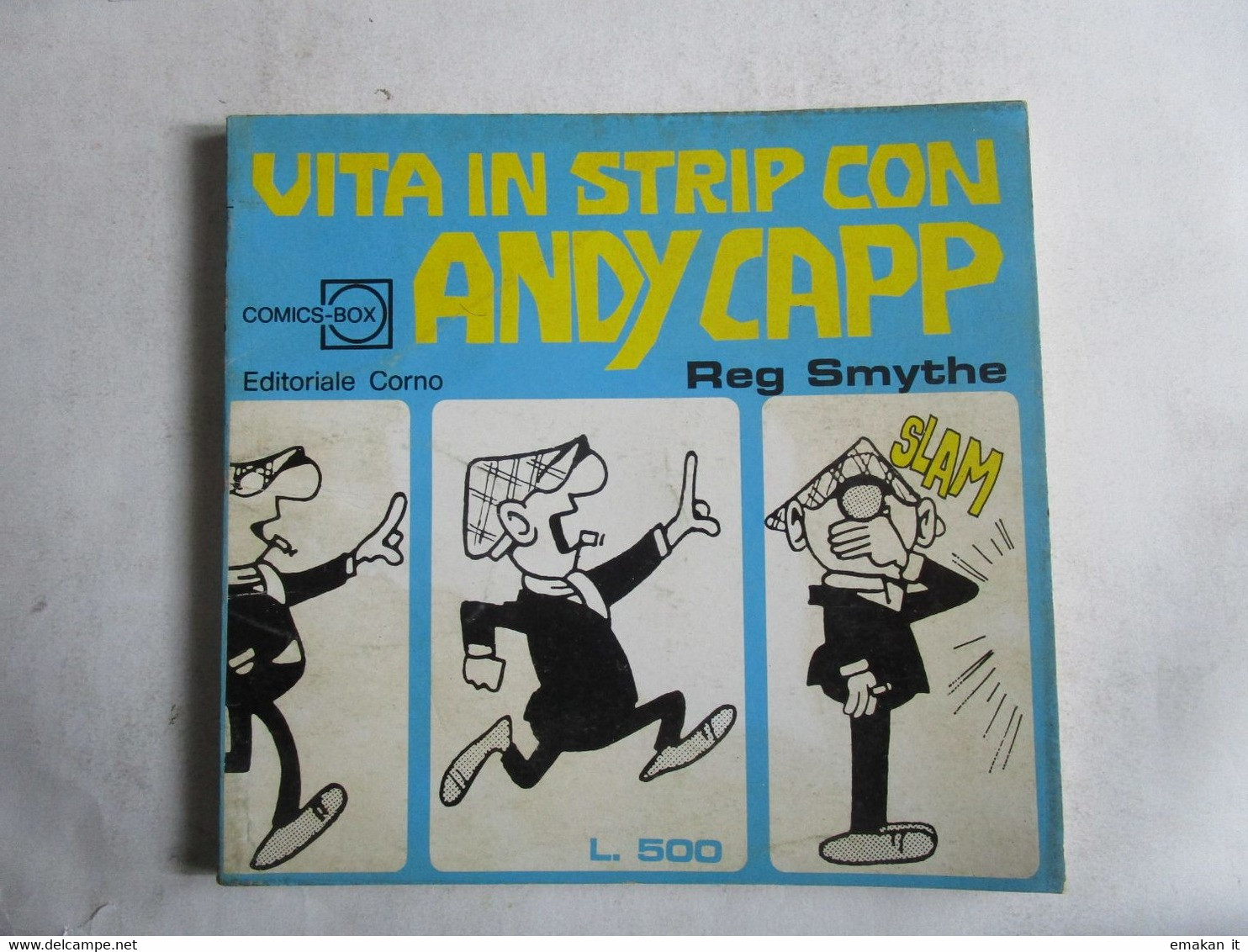# ANDY CAPP N 8 / 1970 / COMICS BOX / UNA VITA IN STRIP - Erstauflagen
