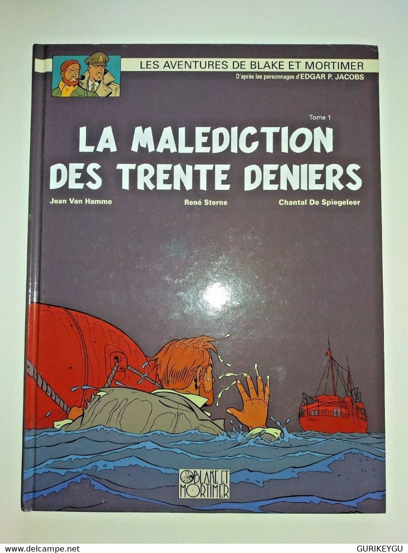 BLAKE Et MORTIMER N° 19 La Malediction Des Trente Deniers Tome 1 EO 2009 NEUF - Blake Et Mortimer