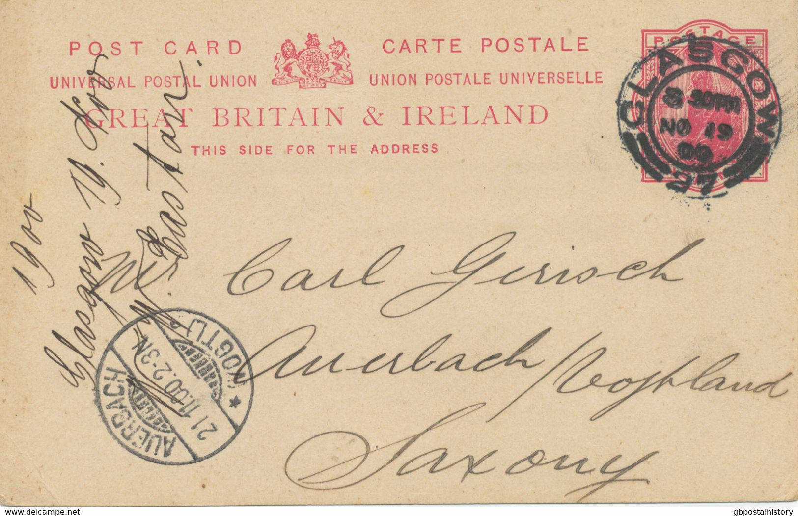 GB 1895/1902 26 Queen Victoria postal stationery envelopes/postcards/wrappers + franked covers most in very fine/superb