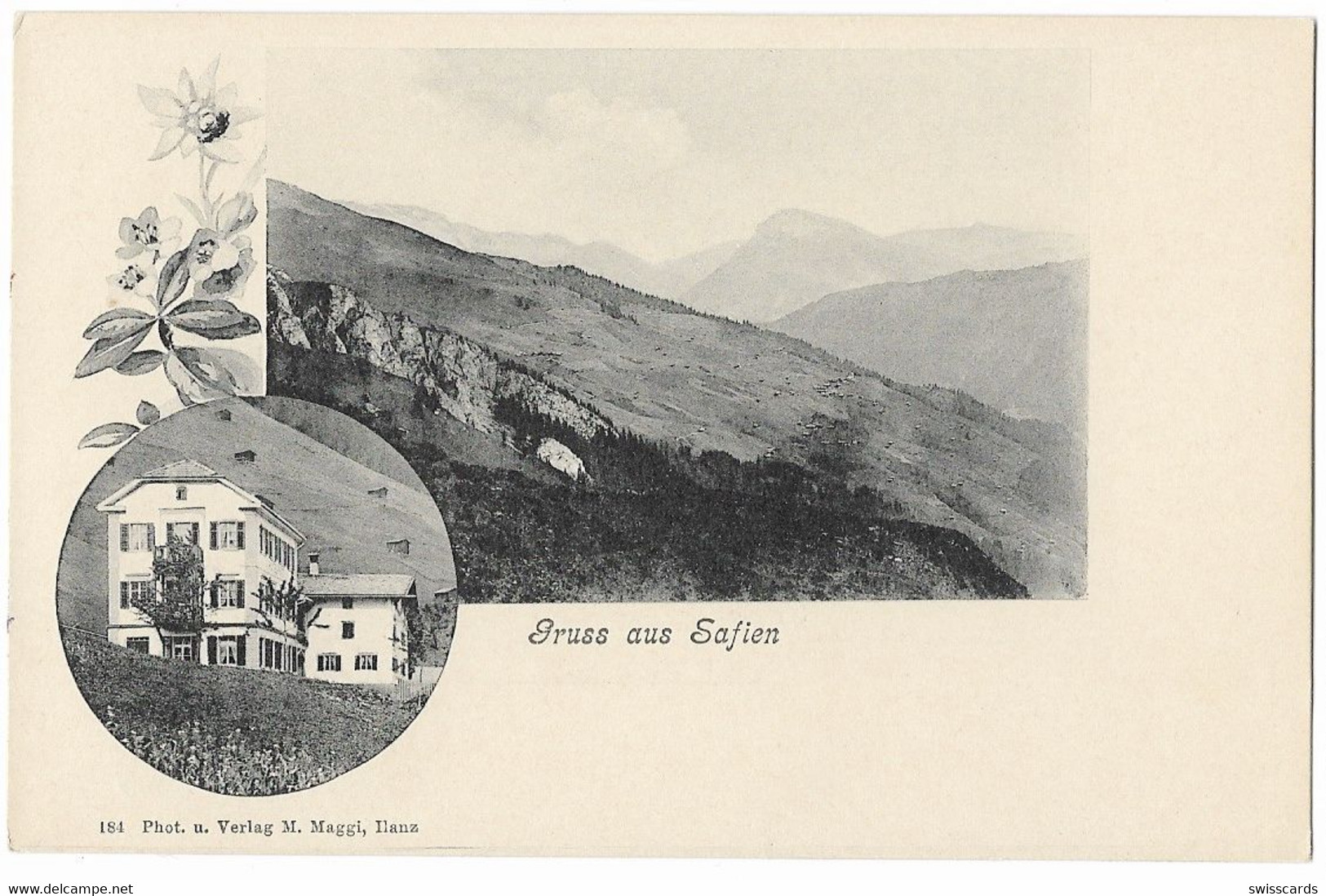 Gruss Aus SAFIEN ~1900 - Safien